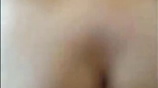 Amateur Girl Swallows Cum After Riding Hubby on Webcam