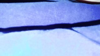 Black cock all inside my wife's pussy