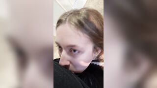 Blonde Pennsylvania slut sucking a cock