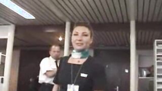 stewardess and pilots